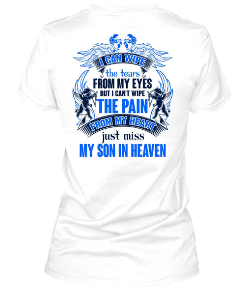 My Son In Heaven T Shirt, I Love Son T Shirt