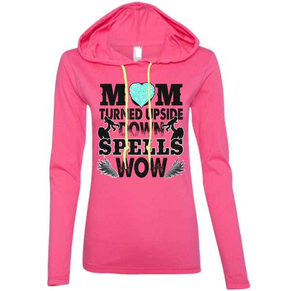 Mom Turned Upside Down Spells T Shirt, I Love Mom T Shirt, Awesome T-Shirts