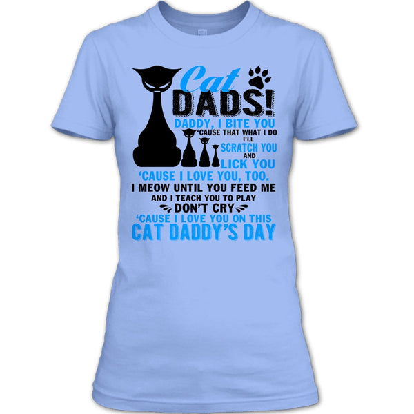 Cat Dads T Shirt, Cat Daddy's Day T Shirt