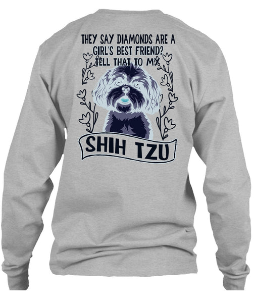 Tell That To My Shih Tzu T Shirt, I Love My Dog T Shirt