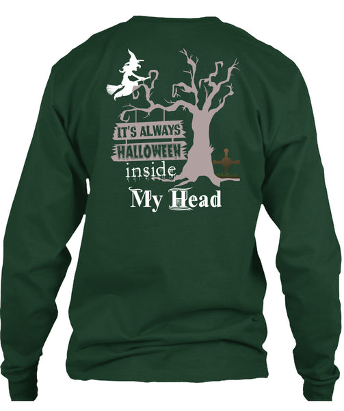 It's Always Halloween Inside My Head T Shirt, I Love You Pumpkin T Shirt