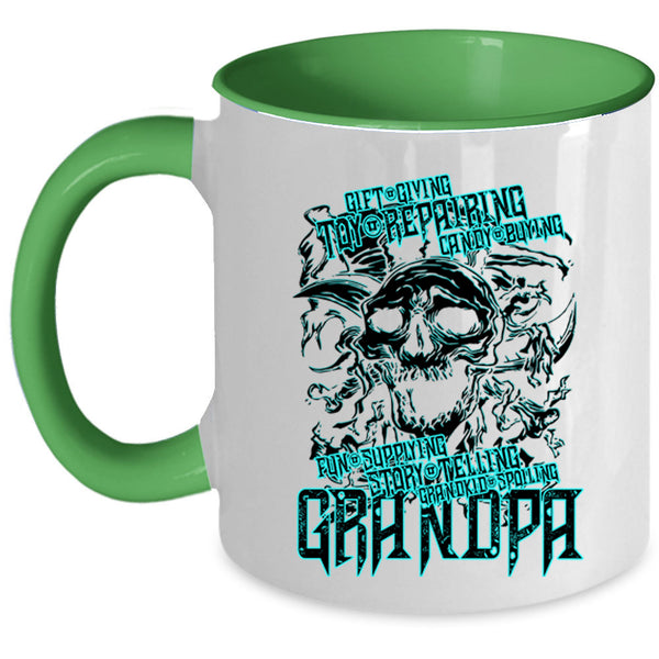 Cool Gift For Father's Day Coffee Mug, Awesome Grandpa Accent Mug