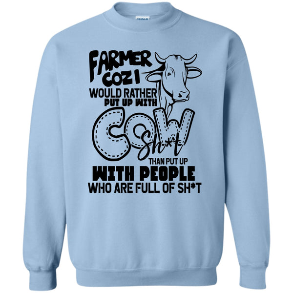 Coolest Farmer T Shirt, Farmer Cozi Sweatshirt