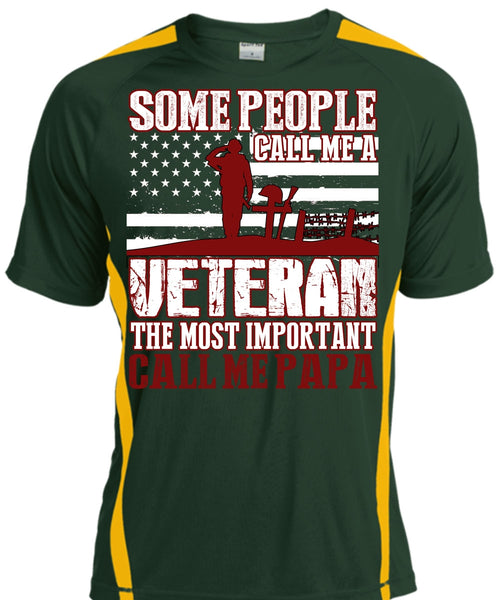 The Most Important Call Me Papa T Shirt, Call Me A Veteran T Shirt, Cool Shirt