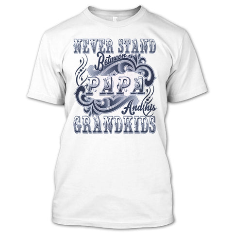 A black t-shirt with the shopify logo