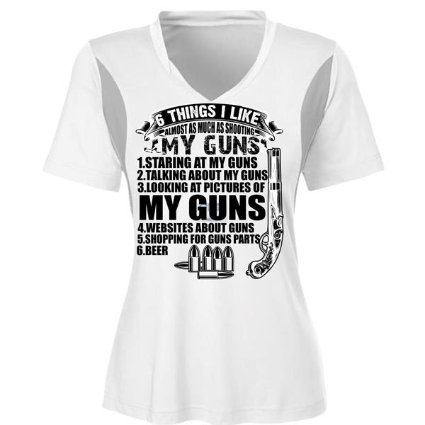 Shooting My Guns T Shirt, I Love Veteran T Shirt, Awesome T-Shirts