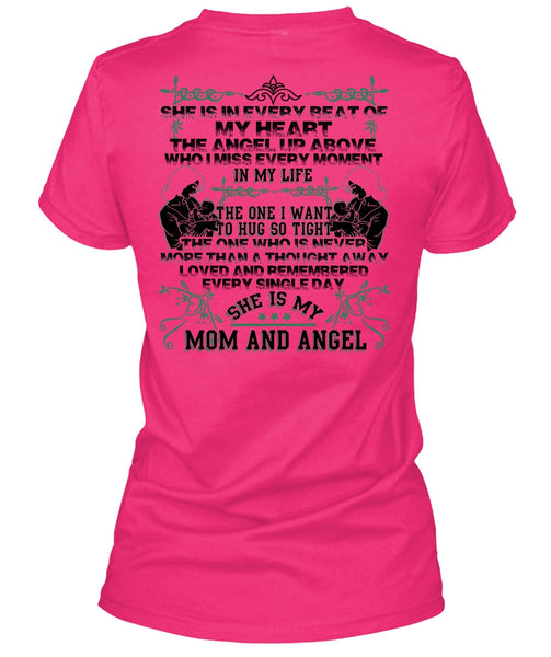 She Is My Mom And Angel T Shirt, Being A Mom T Shirt