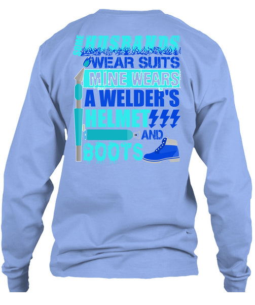 Some Husbands Wear Suits T Shirt, I Love Wife T Shirt