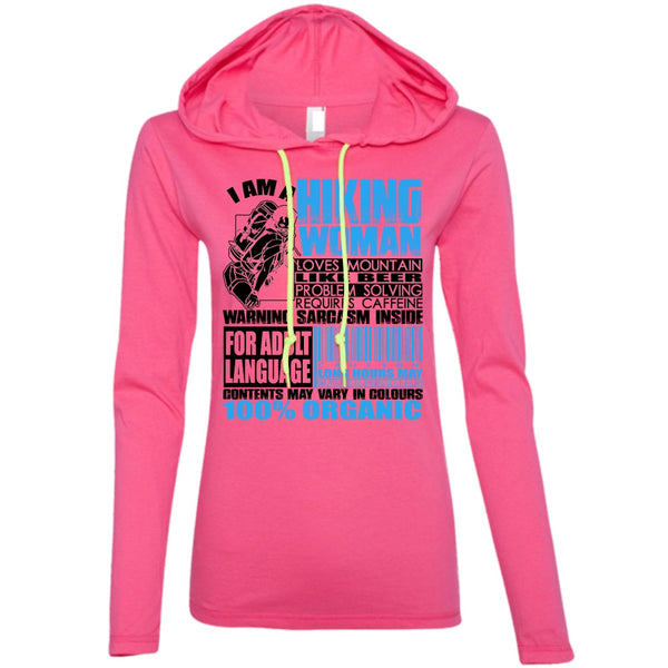 I Am A Hiking Woman T Shirt, I Love Hiking T Shirt, Awesome T-Shirts