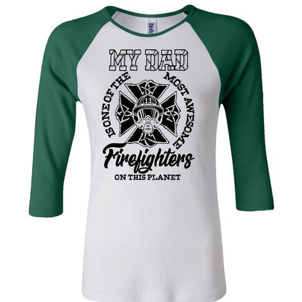 The Most Awesome Firefighter T Shirt, I Love Firefighter T Shirt, Awesome T-Shirts
