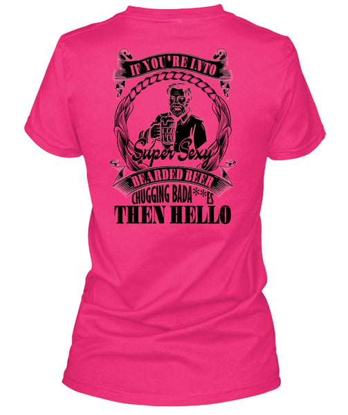 If You're Into Bearded Beer T Shirt, I Love Beer T Shirt