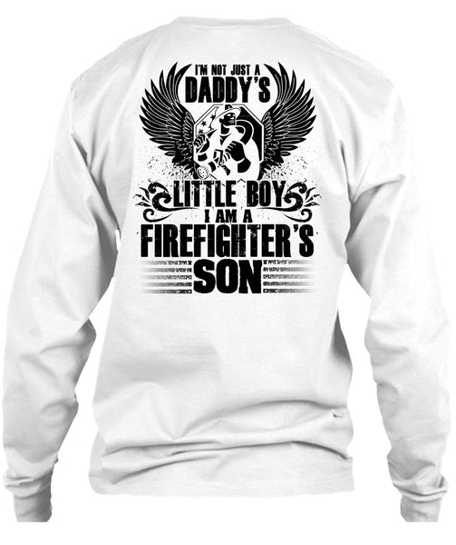 Daddy's Little Boy T Shirt, I Love Firefighter T Shirt