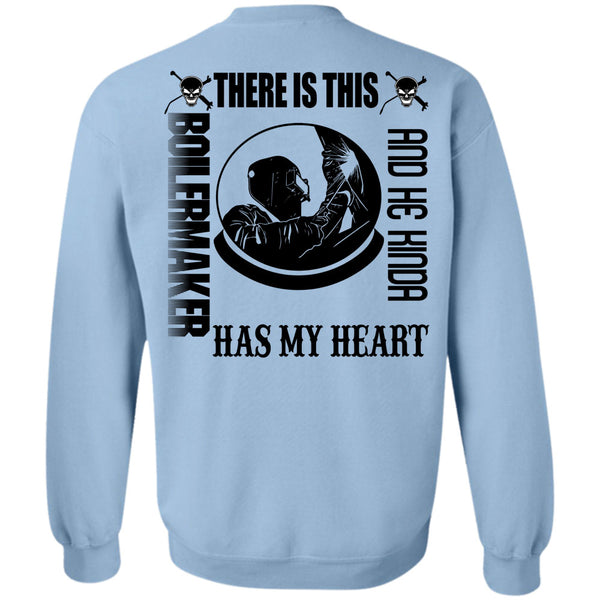 Being A Boilermaker T Shirt, There Is This Boilermaker And He Kinda Has My Heart Sweatshirt