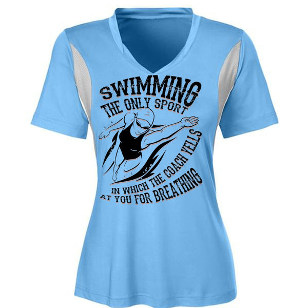 Swimming The Only Sport T Shirt, I Love Swimming T Shirt, Awesome T-Shirts