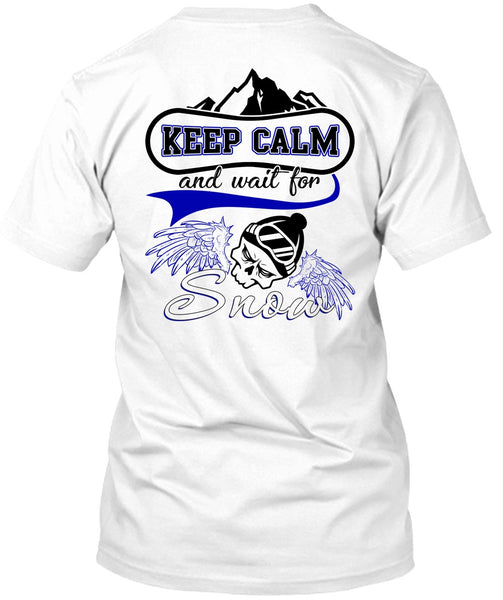 A black t-shirt with the shopify logo