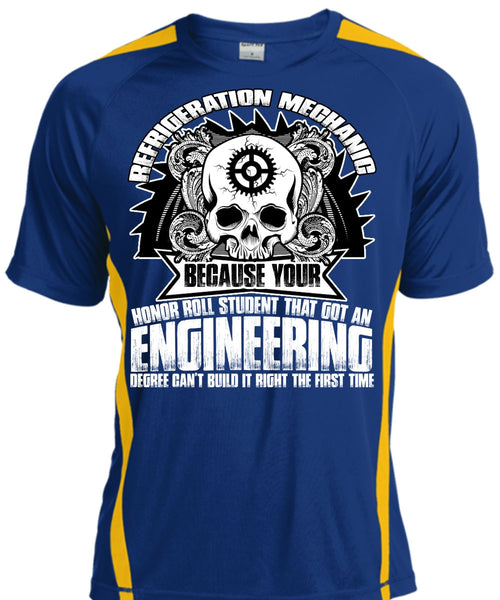 Refrigeration Mechanic T Shirt, Engineering Degree T Shirt, Cool Shirt