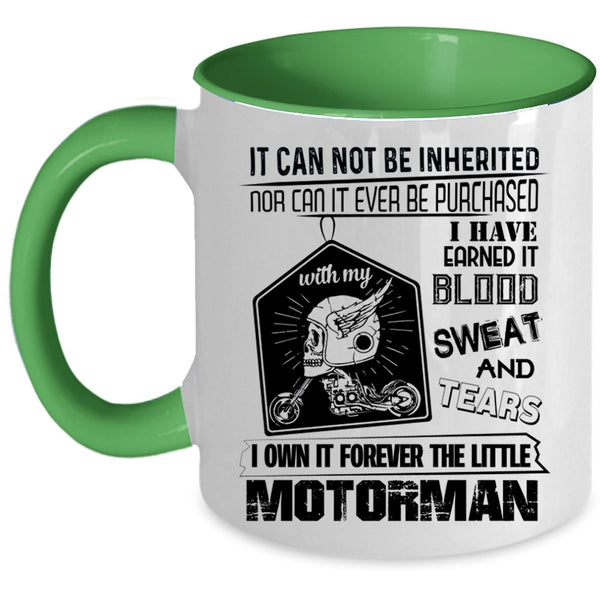 Aweosme Motorman Coffee Mug, I Own It Forever The Title Motorman Accent Mug