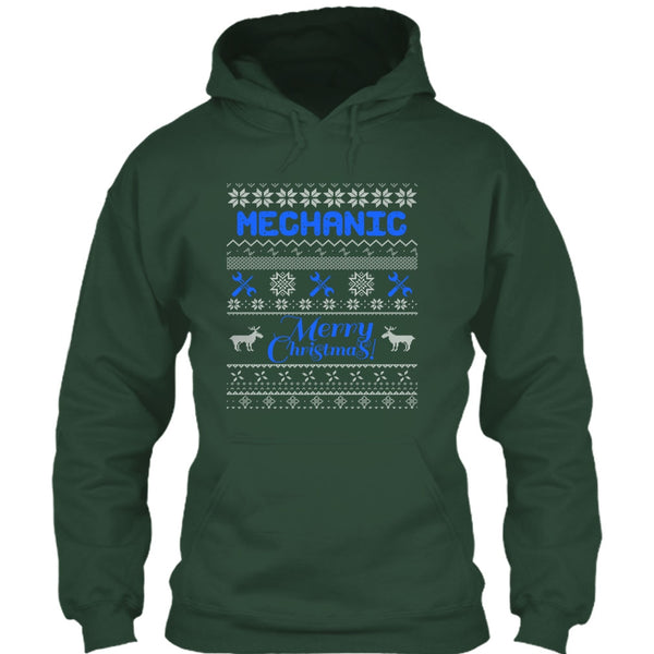 Mechanic Merry Christmas T Shirt, Coolest Mechanic T Shirt
