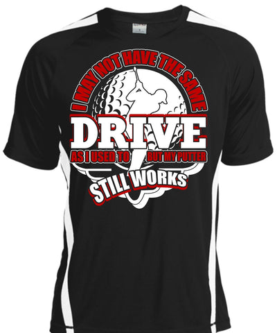 A black t-shirt with the shopify logo