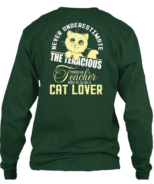 Teacher Who Is Also A Cat Lover T Shirt, My Favorite T Shirt
