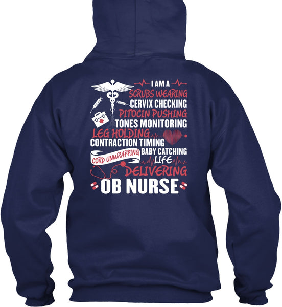 Life Delivering Ob Nurse T Shirt, Being A Nurse T Shirt