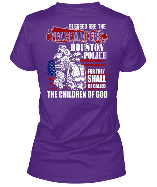 They Shall Be Called The Children Of God T Shirt, Being A Police T Shirt