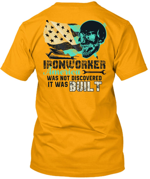 Ironworker America T Shirt, I Love Ironworker T Shirt