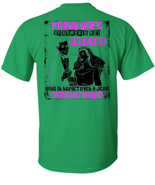 Proud Wife T Shirt, I Love Husband T Shirt