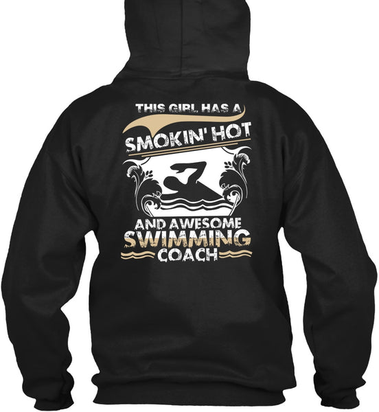 Awesome Swimming Coach T Shirt, Being A Swimmer T Shirt