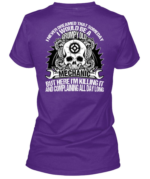 Grumpy Old Mechanic T Shirt, Being A Mechanic T Shirt