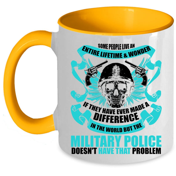 Funny Policeman Coffee Mug, The Military Police Accent Mug