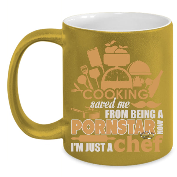 Cooking Coffee Mug, I'm Just A Chef Coffee Cup