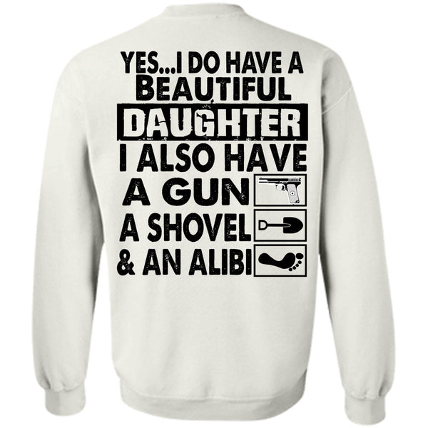 A black t-shirt with the shopify logo