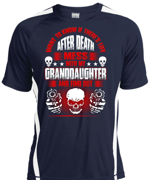 Mess With My Granddaughter T Shirt, Being A Baby T Shirt, Cool Shirt