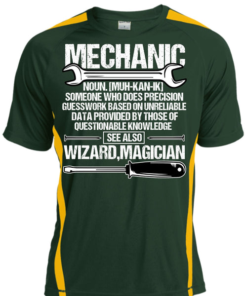 Does Precision Guesswork T Shirt, Being A Mechanic T Shirt, Cool Shirt