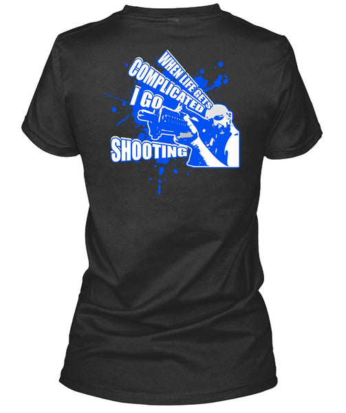 I Go Shooting T Shirt, Being A Hunter T Shirt
