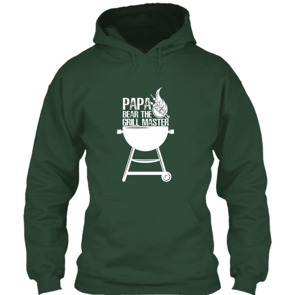 Papa Bear The Grill Master T Shirt, Cooking Papa T Shirt