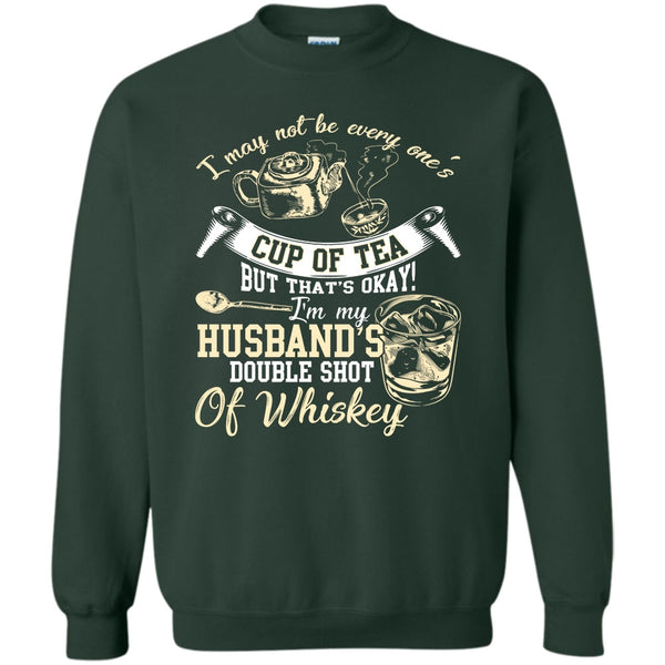 I'm My Husband's Double Shot T Shirt, Whishey Sweatshirt