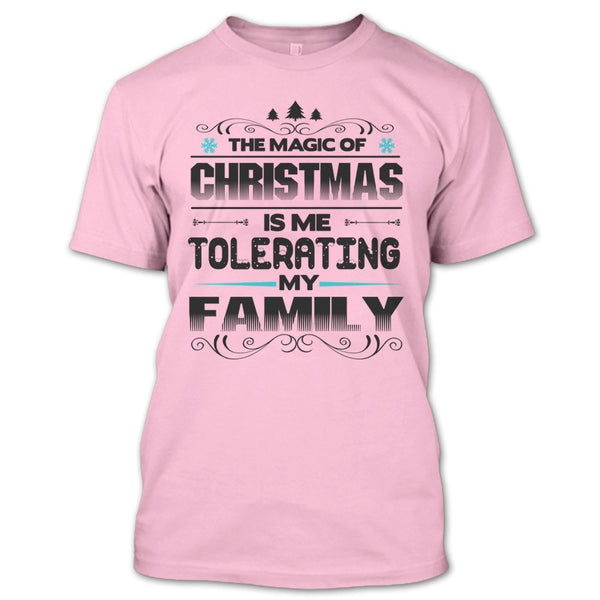 The Magic Of Christmas T Shirt, Coolest Merry Christmas T Shirt