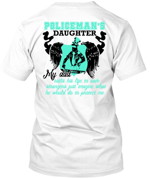 A black t-shirt with the shopify logo