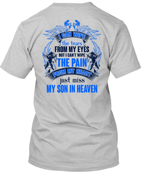 My Son In Heaven T Shirt, I Love Son T Shirt