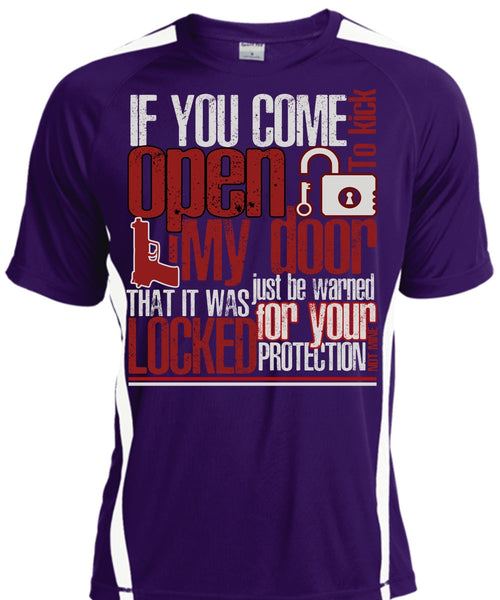 If You Come To Kick Open My Door T Shirt, Being A Gunner T Shirt, Cool Shirt