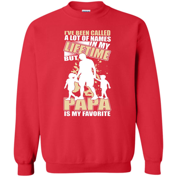 Papa Is My Favorite Name T Shirt, Coolest Papa Ever Sweatshirt