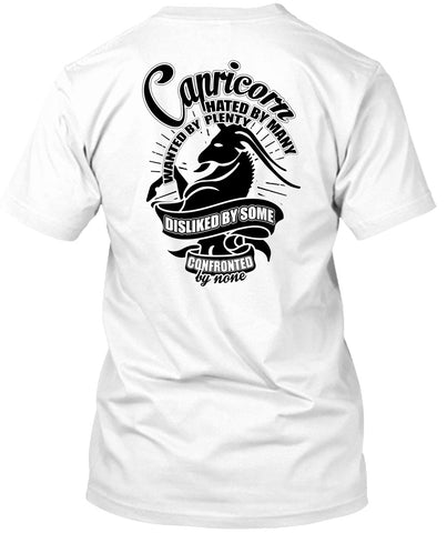 A black t-shirt with the shopify logo