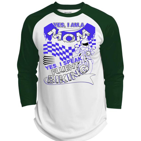 I Am A Mom T Shirt, I Love Biker T Shirt, Awesome T-Shirts  (Polyester Game Baseball Jersey)