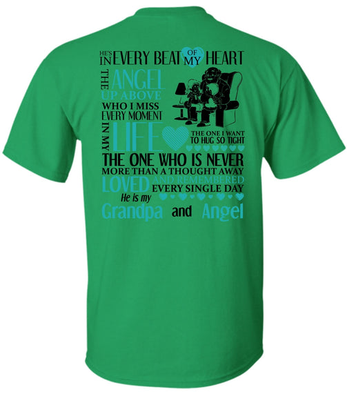 Grandpa And Angel T Shirt, I Love Grandpa T Shirt