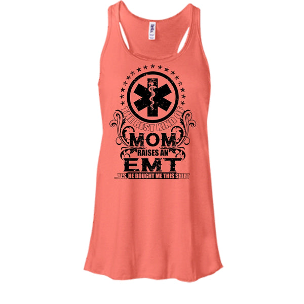 The Best Kind Of Mom T Shirt, Coolest EMT Mom Tank Top