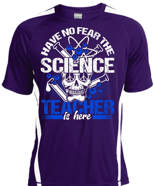 Have No Fear The Science Teacher Is Here T Shirt, Being A Teacher T Shirt, Cool Shirt