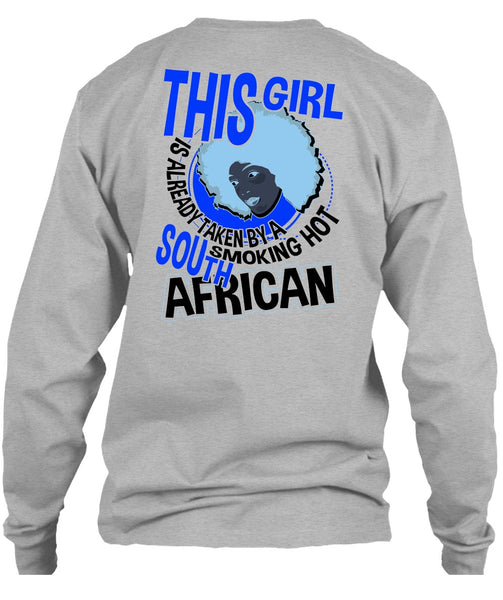 Smoking Hot South African T Shirt, I Love Lady T Shirt