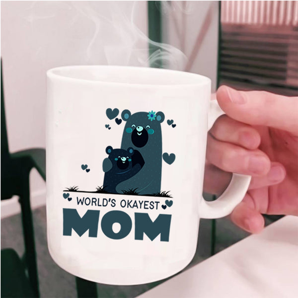 Cute Gift For Mom Coffee Mug, Best Mom Ever Cup